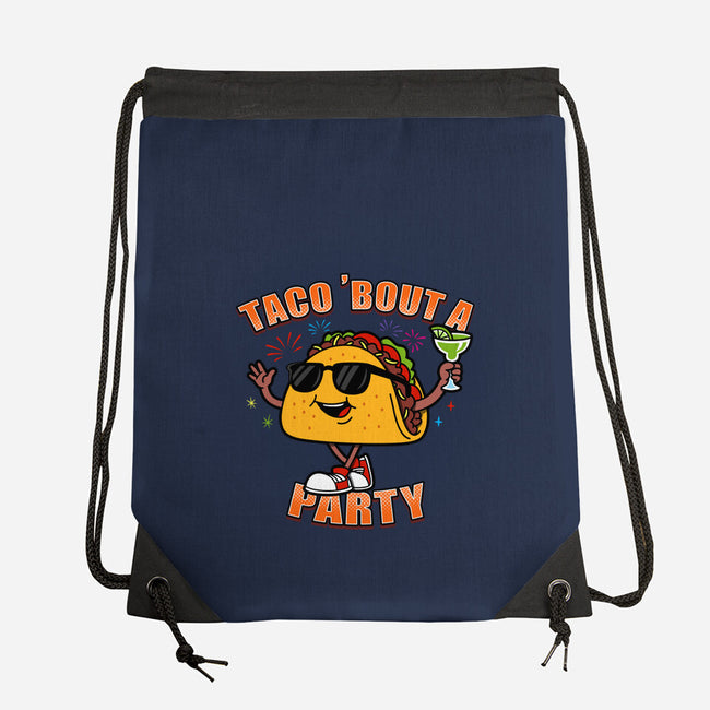 Taco Bout A Party-None-Drawstring-Bag-Boggs Nicolas