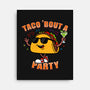 Taco Bout A Party-None-Stretched-Canvas-Boggs Nicolas