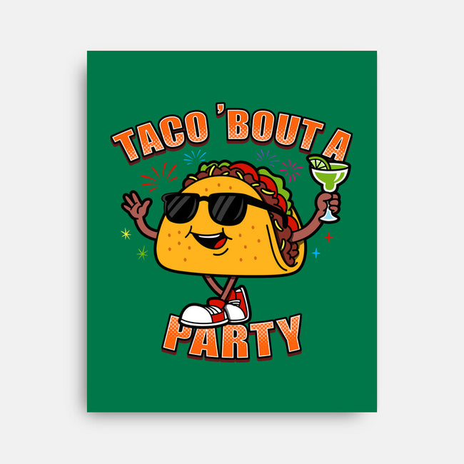 Taco Bout A Party-None-Stretched-Canvas-Boggs Nicolas