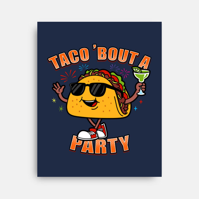 Taco Bout A Party-None-Stretched-Canvas-Boggs Nicolas