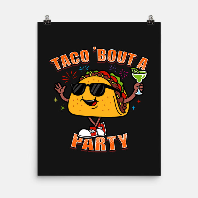 Taco Bout A Party-None-Matte-Poster-Boggs Nicolas
