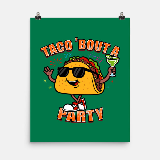 Taco Bout A Party-None-Matte-Poster-Boggs Nicolas