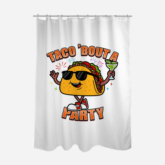 Taco Bout A Party-None-Polyester-Shower Curtain-Boggs Nicolas