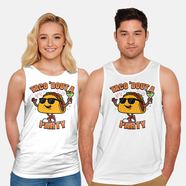 Taco Bout A Party-Unisex-Basic-Tank-Boggs Nicolas