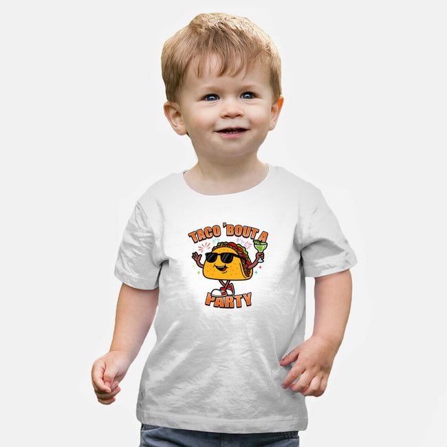 Taco Bout A Party-Baby-Basic-Tee-Boggs Nicolas