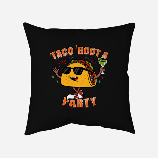 Taco Bout A Party-None-Removable Cover w Insert-Throw Pillow-Boggs Nicolas