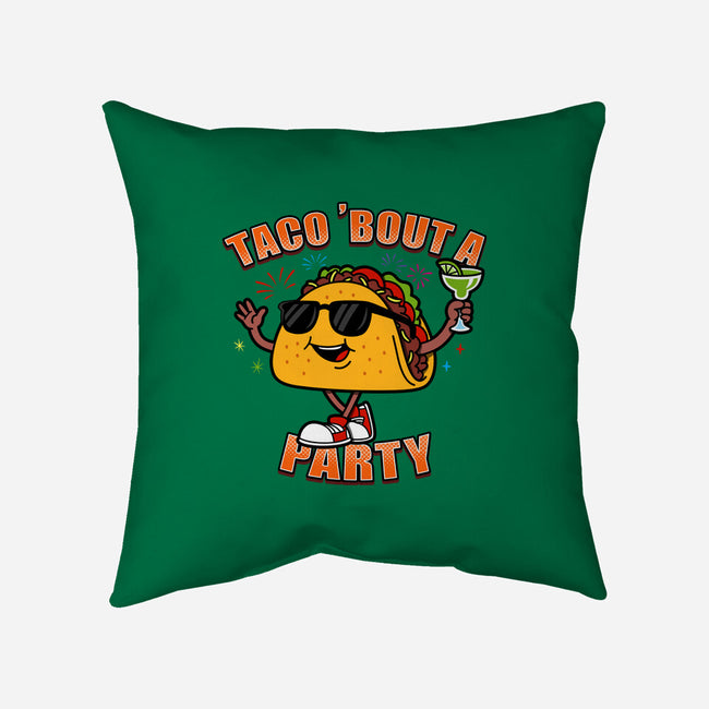 Taco Bout A Party-None-Removable Cover w Insert-Throw Pillow-Boggs Nicolas