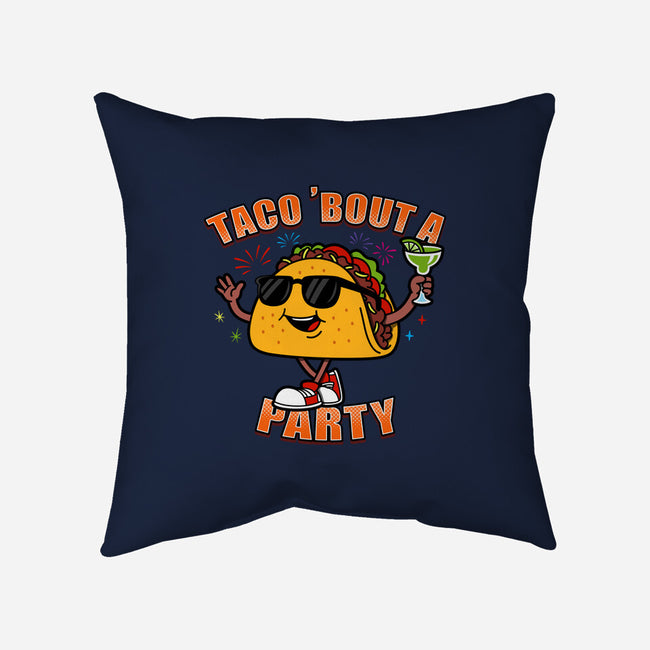 Taco Bout A Party-None-Removable Cover w Insert-Throw Pillow-Boggs Nicolas