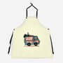 The Time Machine-Unisex-Kitchen-Apron-momma_gorilla