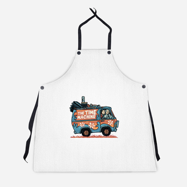 The Time Machine-Unisex-Kitchen-Apron-momma_gorilla