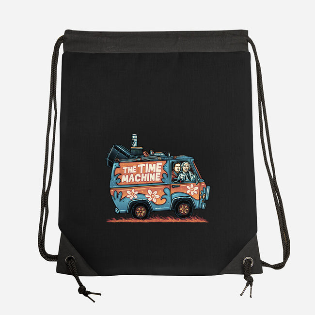 The Time Machine-None-Drawstring-Bag-momma_gorilla