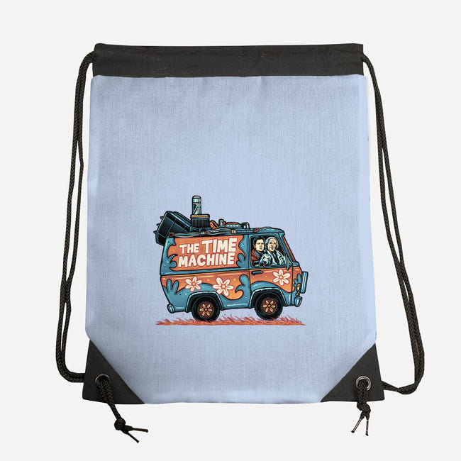 The Time Machine-None-Drawstring-Bag-momma_gorilla
