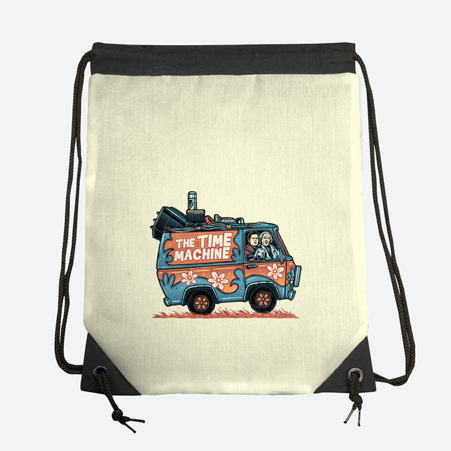 The Time Machine-None-Drawstring-Bag-momma_gorilla