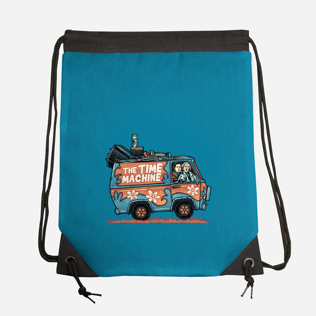 The Time Machine-None-Drawstring-Bag-momma_gorilla