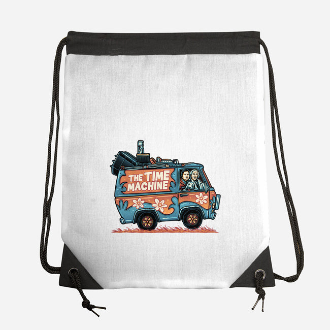 The Time Machine-None-Drawstring-Bag-momma_gorilla
