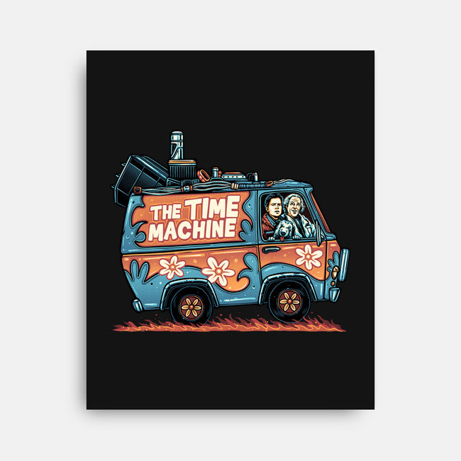 The Time Machine-None-Stretched-Canvas-momma_gorilla