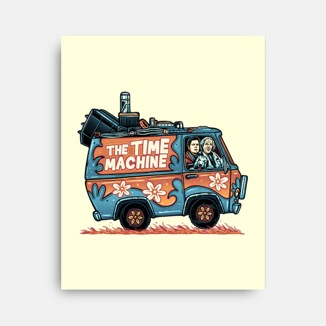 The Time Machine-None-Stretched-Canvas-momma_gorilla