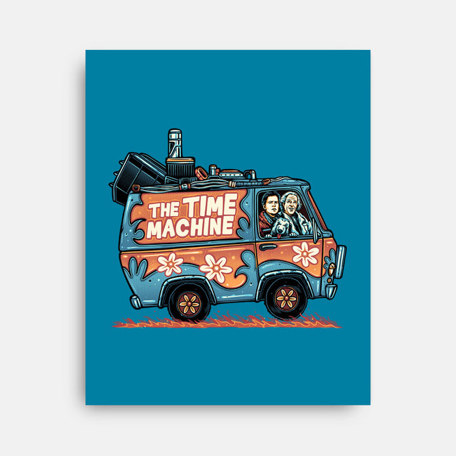 The Time Machine-None-Stretched-Canvas-momma_gorilla