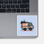 The Time Machine-None-Glossy-Sticker-momma_gorilla