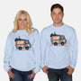 The Time Machine-Unisex-Crew Neck-Sweatshirt-momma_gorilla