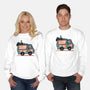 The Time Machine-Unisex-Crew Neck-Sweatshirt-momma_gorilla