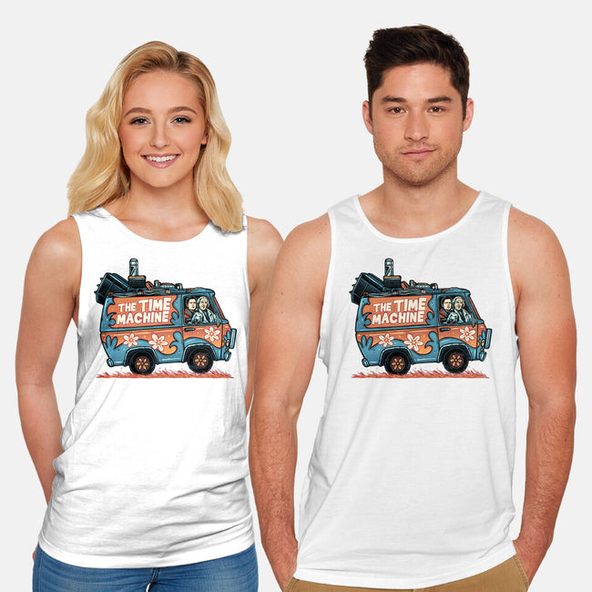 The Time Machine-Unisex-Basic-Tank-momma_gorilla