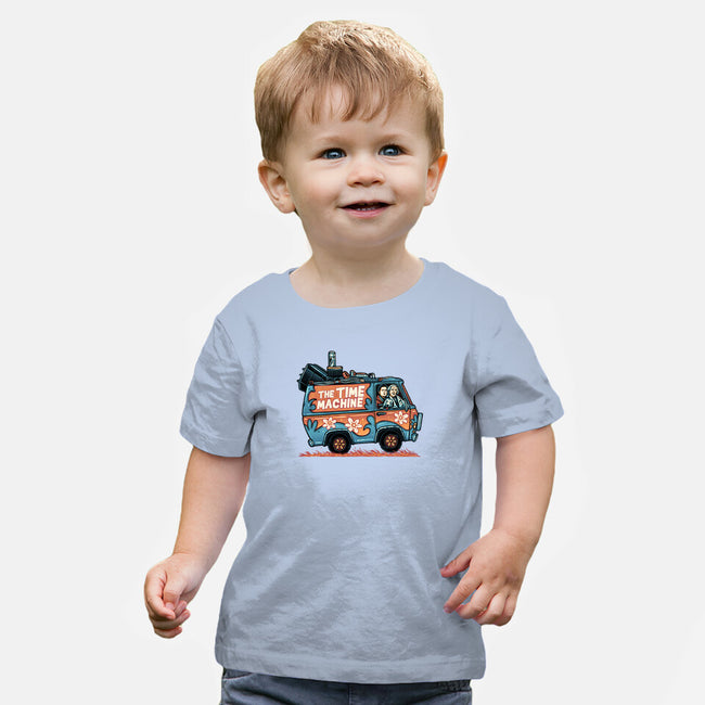 The Time Machine-Baby-Basic-Tee-momma_gorilla
