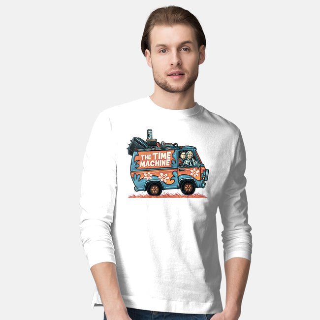 The Time Machine-Mens-Long Sleeved-Tee-momma_gorilla