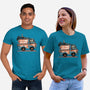 The Time Machine-Unisex-Basic-Tee-momma_gorilla