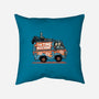The Time Machine-None-Removable Cover w Insert-Throw Pillow-momma_gorilla
