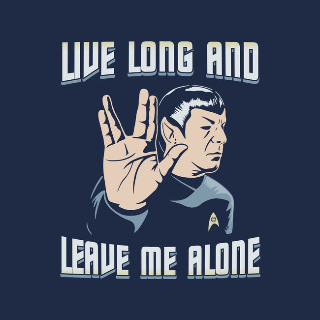 Live Long And Leave Me Alone-Womens-V-Neck-Tee-NMdesign
