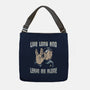 Live Long And Leave Me Alone-None-Adjustable Tote-Bag-NMdesign