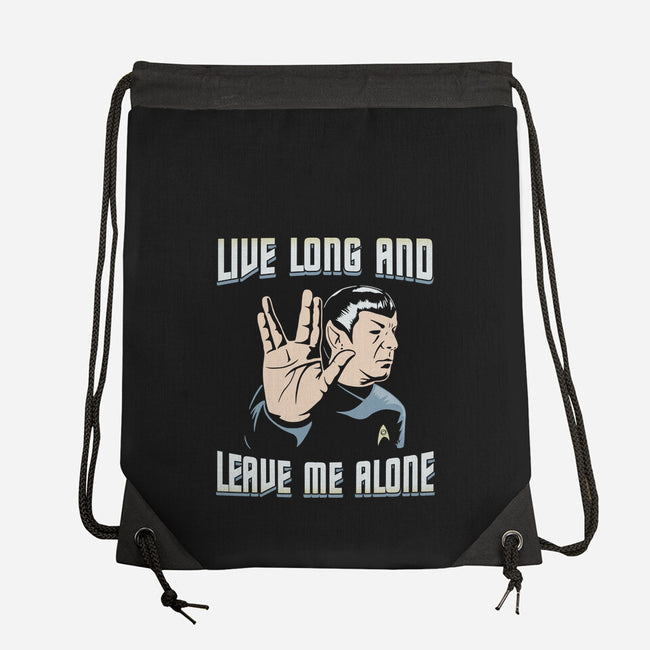 Live Long And Leave Me Alone-None-Drawstring-Bag-NMdesign