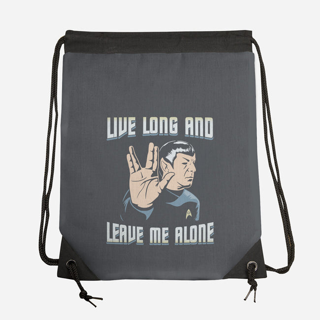 Live Long And Leave Me Alone-None-Drawstring-Bag-NMdesign