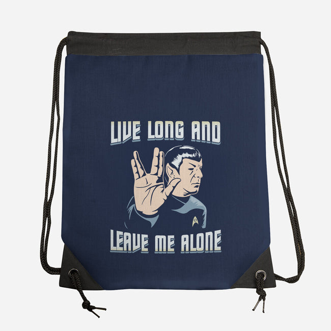 Live Long And Leave Me Alone-None-Drawstring-Bag-NMdesign