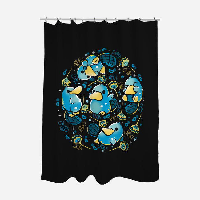 Platypus-None-Polyester-Shower Curtain-Vallina84