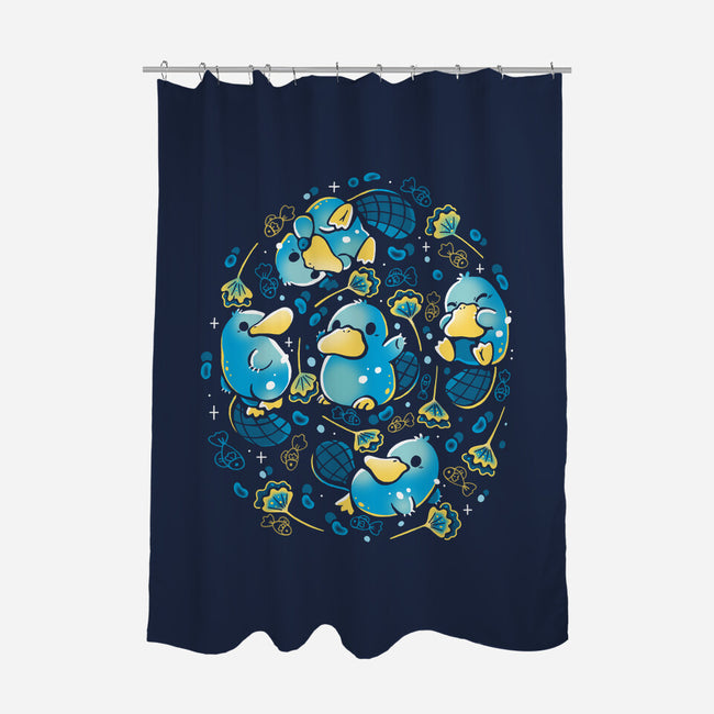 Platypus-None-Polyester-Shower Curtain-Vallina84