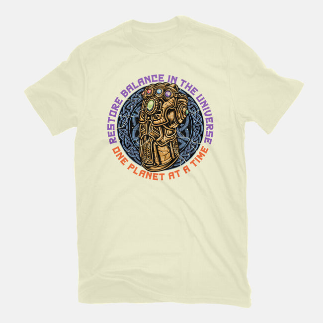 Restore Balance-Mens-Basic-Tee-momma_gorilla