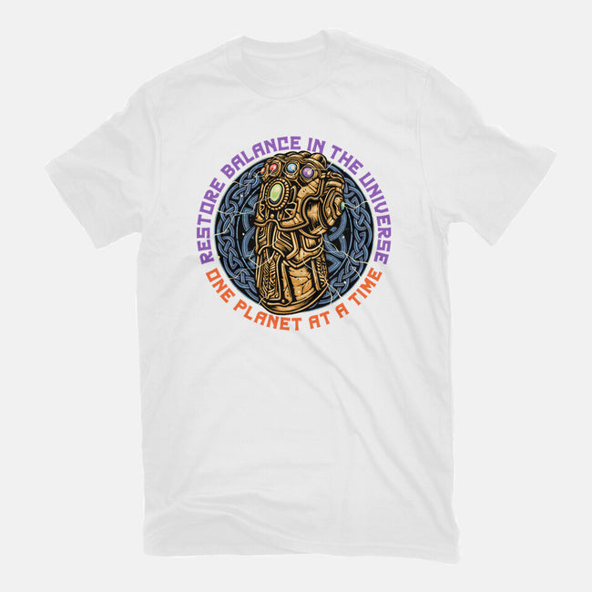 Restore Balance-Mens-Basic-Tee-momma_gorilla