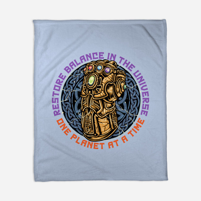 Restore Balance-None-Fleece-Blanket-momma_gorilla