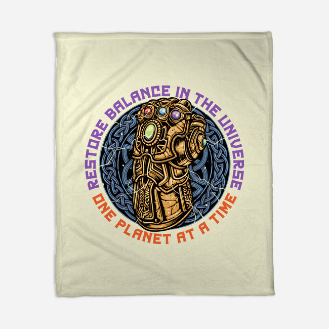 Restore Balance-None-Fleece-Blanket-momma_gorilla