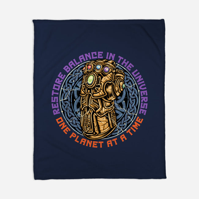 Restore Balance-None-Fleece-Blanket-momma_gorilla