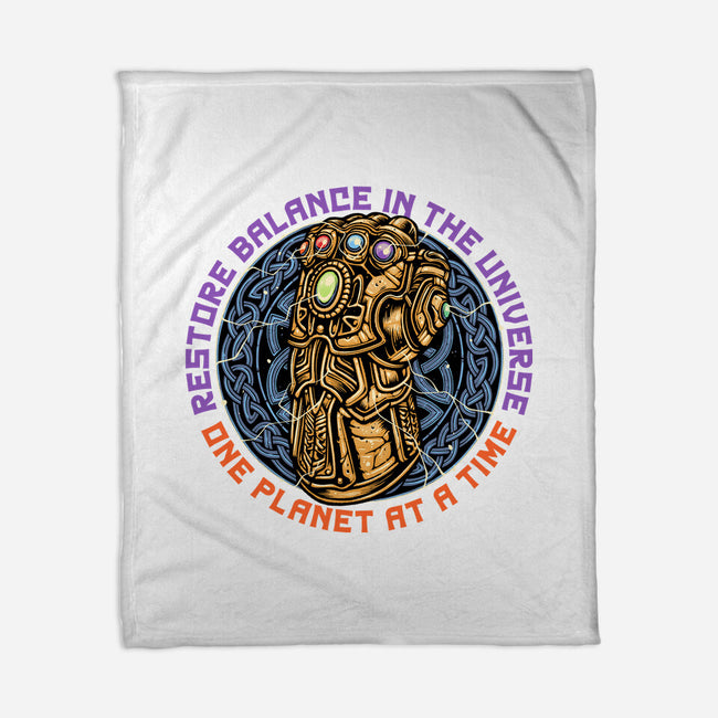 Restore Balance-None-Fleece-Blanket-momma_gorilla