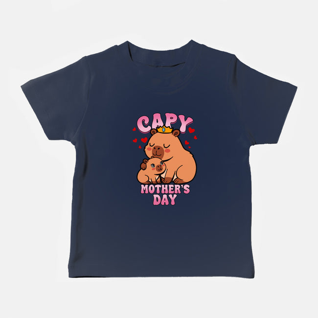 Capy Mother's Day-Baby-Basic-Tee-Boggs Nicolas