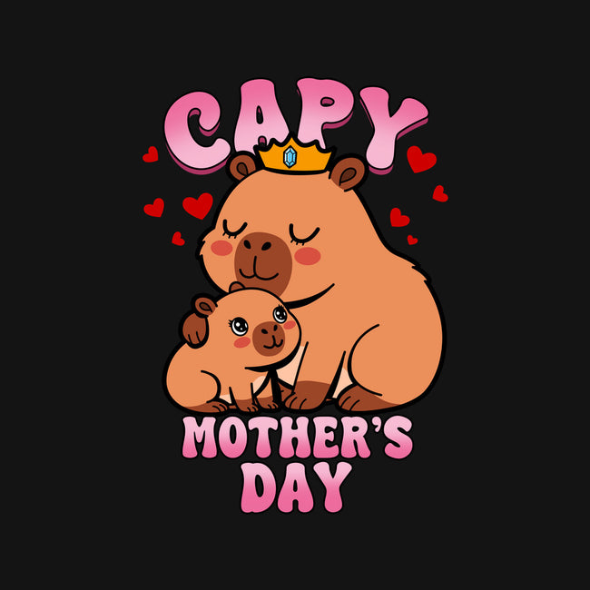 Capy Mother's Day-Womens-V-Neck-Tee-Boggs Nicolas