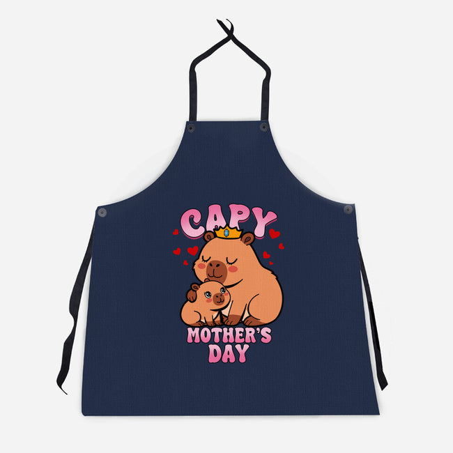 Capy Mother's Day-Unisex-Kitchen-Apron-Boggs Nicolas