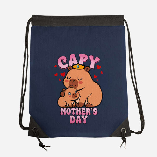 Capy Mother's Day-None-Drawstring-Bag-Boggs Nicolas