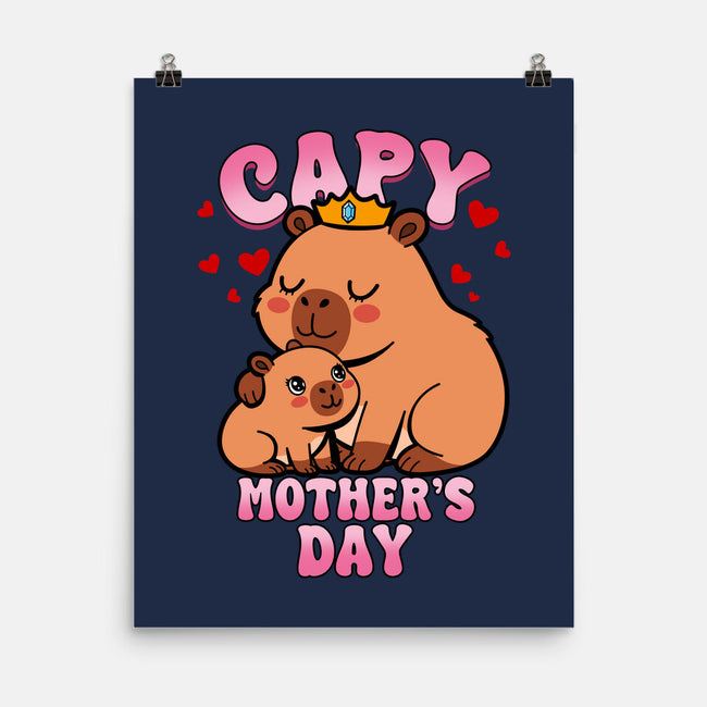 Capy Mother's Day-None-Matte-Poster-Boggs Nicolas