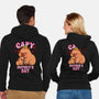 Capy Mother's Day-Unisex-Zip-Up-Sweatshirt-Boggs Nicolas