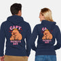 Capy Mother's Day-Unisex-Zip-Up-Sweatshirt-Boggs Nicolas